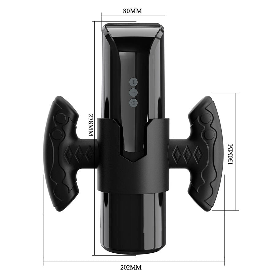 PRETTY LOVE - LARISSA MASTURBADOR SUCCIONADOR CON VIBRACIÓN + SUJECIÓN
