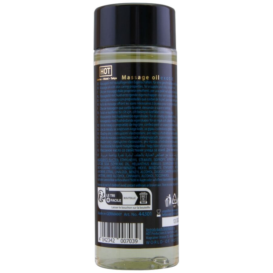 HOT - OLIO DA MASSAGGIO ESOTICO-SPECIALE 100 ML