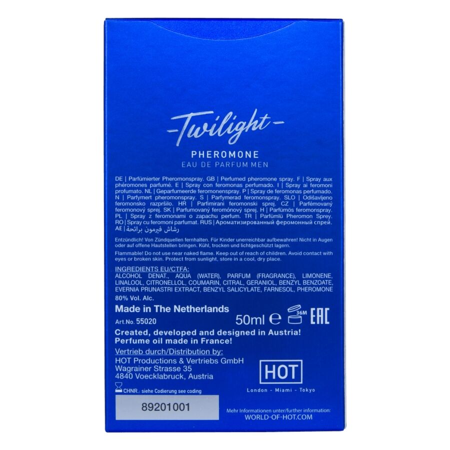 CALDO - PROFUMO TWILIGHT CON FEROMONI UOMO 50 ML