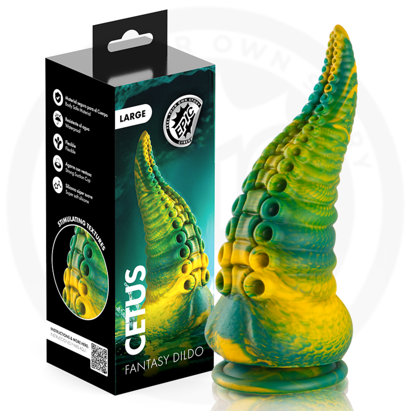 EPIC - CETUS DILDO TENTÁCULO VERDE TAMAÑO GRANDE