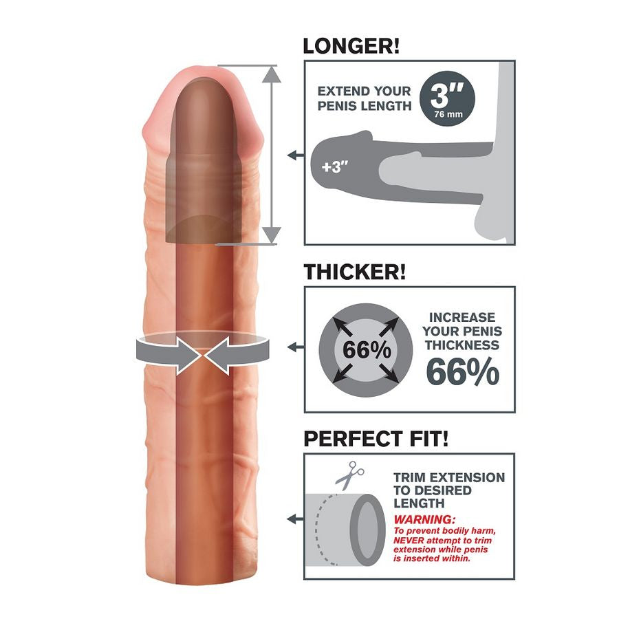 FANTASY X-TENSIONS - MEGA 3 EXTENSIÓN CARNE