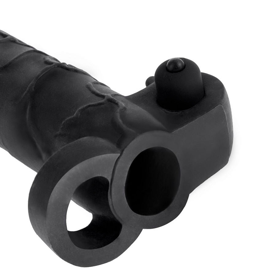 FANTASY X-TENSIONS - VIBRATING REAL FEEL 2 EXTENSION NERO