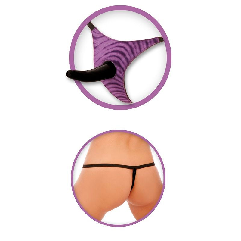 SERIE FETISH FANTASY - STRAP-ON VIBRADOR PARA ÉL