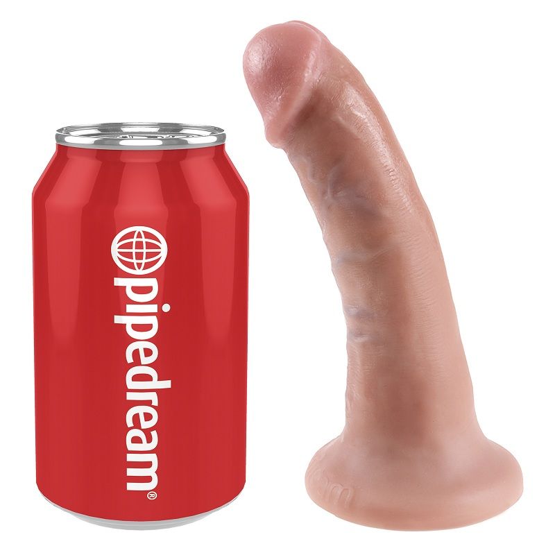 KING COCK - 6 DILDO FLESH 15,2 CM