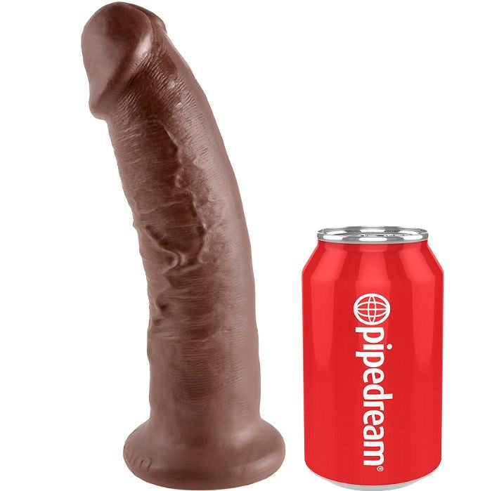 KING COCK - 9 DILDO MARRONE 22,9 CM