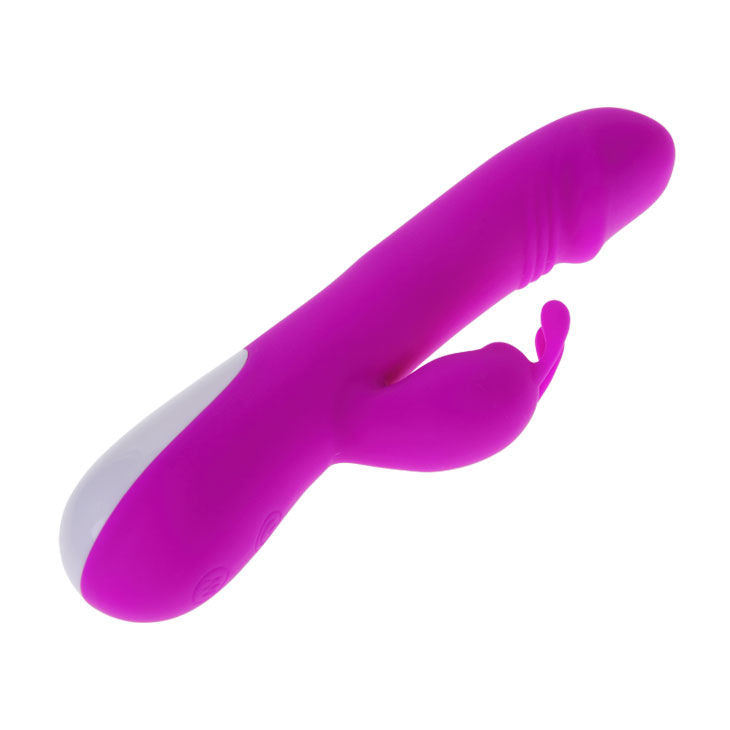 PRETTY LOVE - VIBRATORE ROBERT CON STIMOLATORE CLITORIDEO