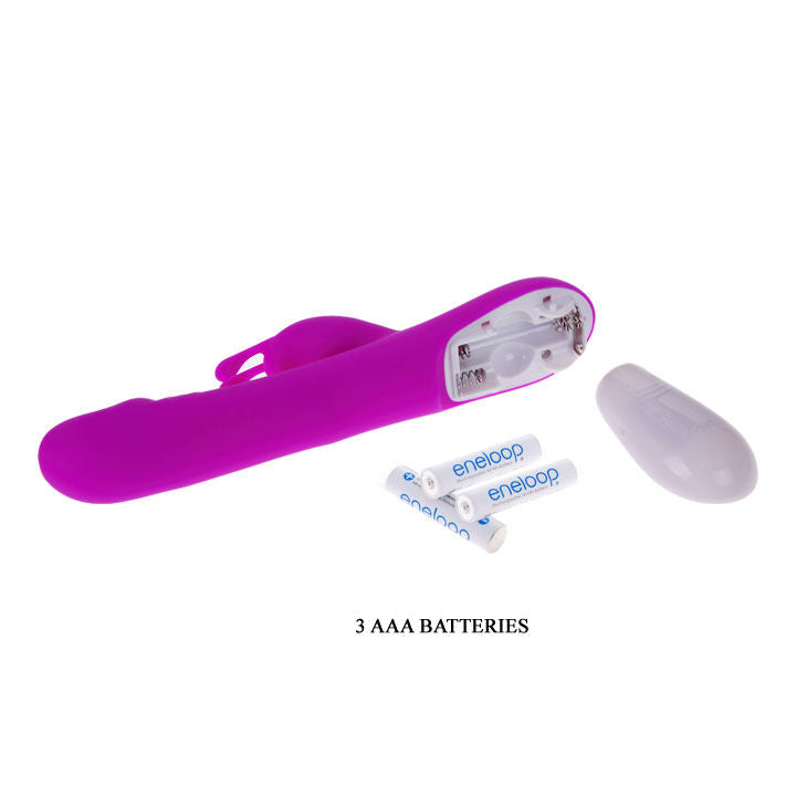 PRETTY LOVE - VIBRATORE ROBERT CON STIMOLATORE CLITORIDEO