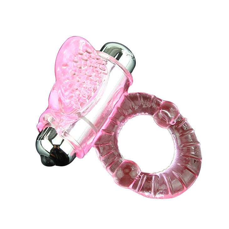 BAILE - SWEET ABS 10 RITMOS ANILLO VIBRADOR ROSA ANILLO PARA EL PENE