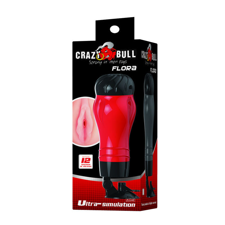 CRAZY BULL - FLORA VAGINA CON BASE MASTURBATORE