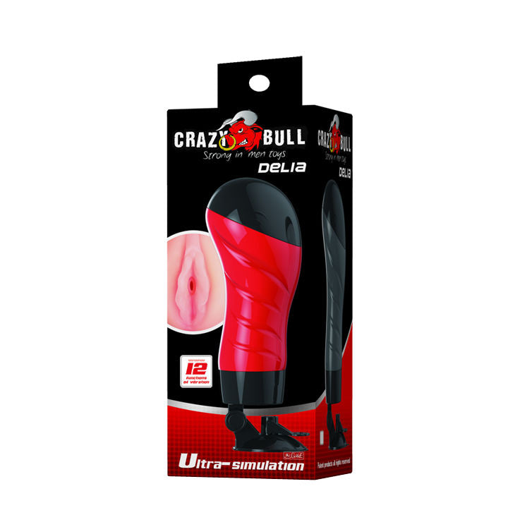 CRAZY BULL - FLORA VAGINA CON BASE MASTURBATORE VOCALE