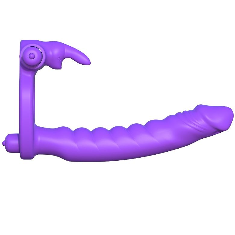 FANTASY C-RINGZ - DOPPIO VIBRATORE IN SILICONE CONIGLIO