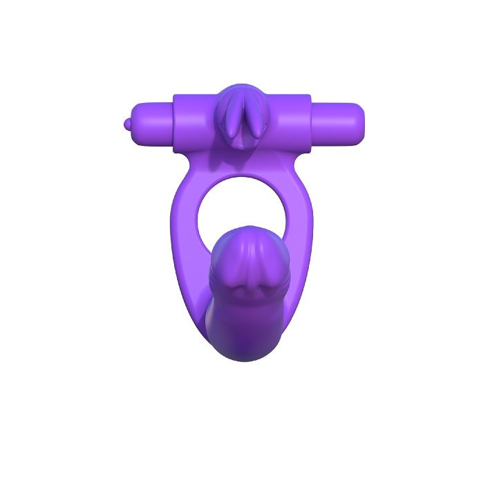 FANTASY C-RINGZ - DOPPIO VIBRATORE IN SILICONE CONIGLIO