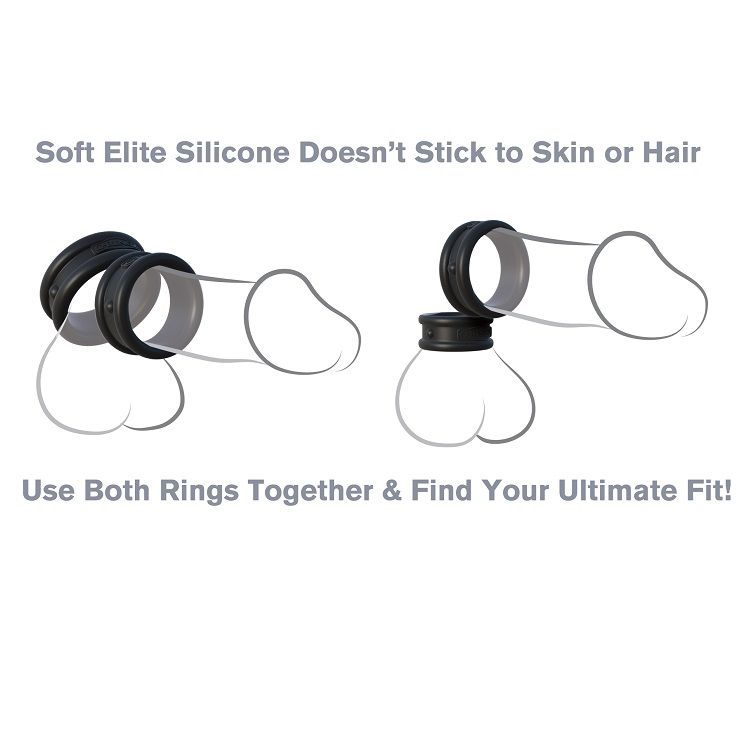 FANTASY C-RINGZ - ANELLI IN SILICONE MAX/LARGHEZZA