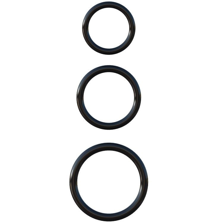 FANTASY C-RINGZ - SET RESISTENZA 3 ANELLI IN SILICONE