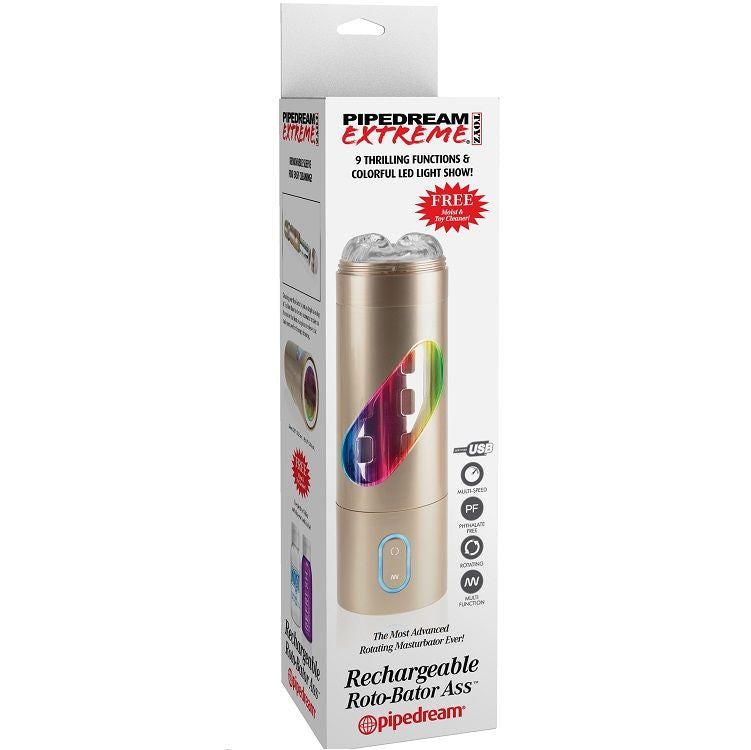 EXTREME TOYZ - MASTURBATORE MASCHILE ROTO BATOR USB ANO