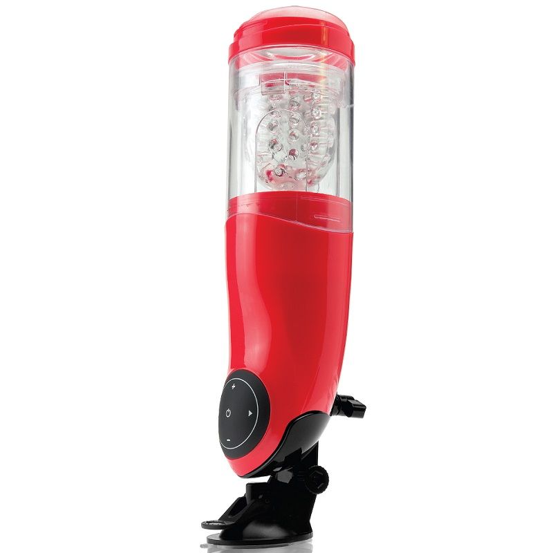 EXTREME TOYZ - PDX MEGA BATOR USB MASTURBATORE MASCHILE BOCCA ROSSO