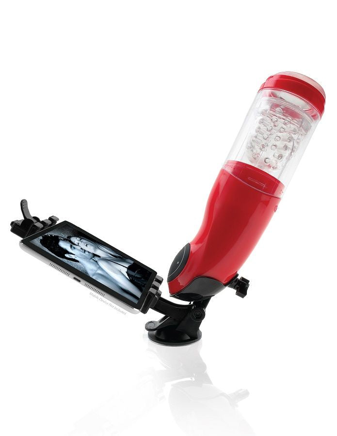 EXTREME TOYZ - PDX MEGA BATOR USB MASTURBATORE MASCHILE BOCCA ROSSO