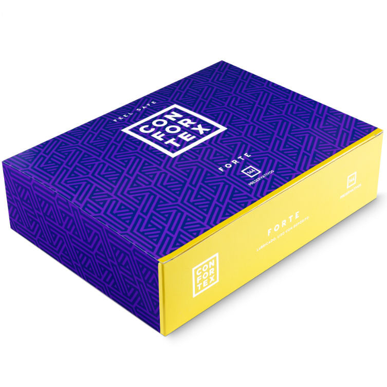 CONFORTEX - CONDONES NATURE FORTE 144 UNIDADES