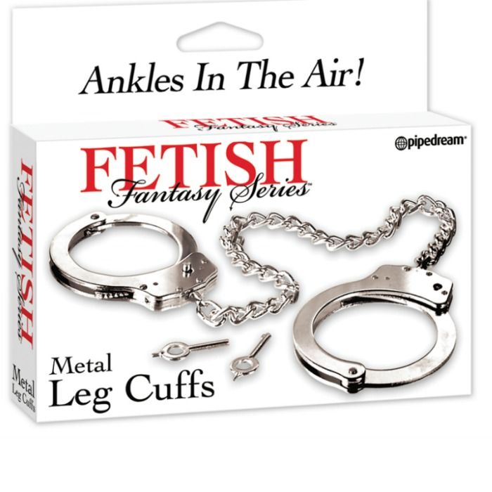 SERIE FETISH FANTASY - SERIE MANETTE IN METALLO PER GAMBE