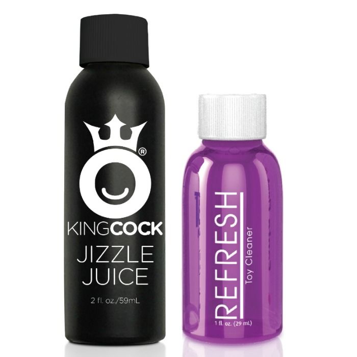 KING COCK - DILDO SQUIRTING DA 17,8 CM