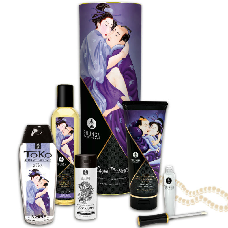 SHUNGA - KIT DE COLECCIÓN PLACERES CARNALES