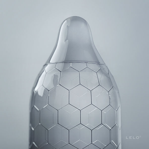 LELO - SCATOLA DI PRESERVATIVI HEX 3 UNITÀ