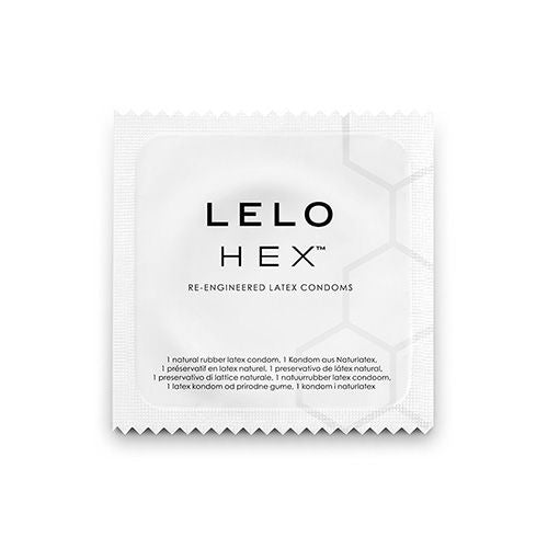 LELO - SCATOLA DI PRESERVATIVI HEX 3 UNITÀ
