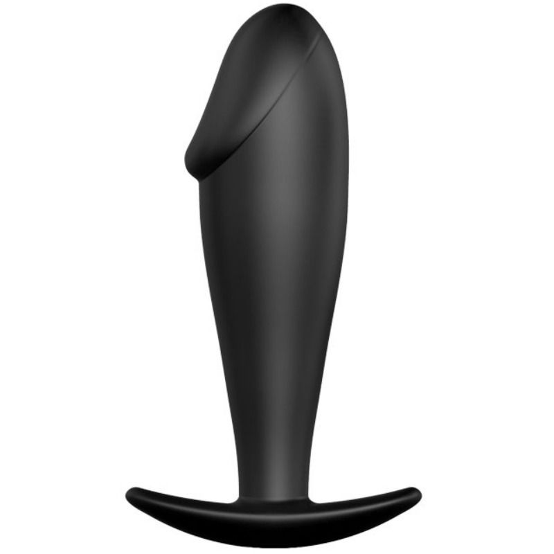 PRETTY LOVE - TAPPO ANALE IN SILICONE A FORMA DI PENE NERO