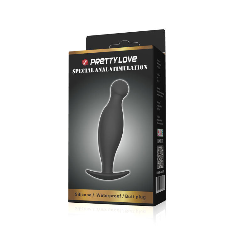PRETTY LOVE - PLUG ANALE IN SILICONE 11,7 CM NERO