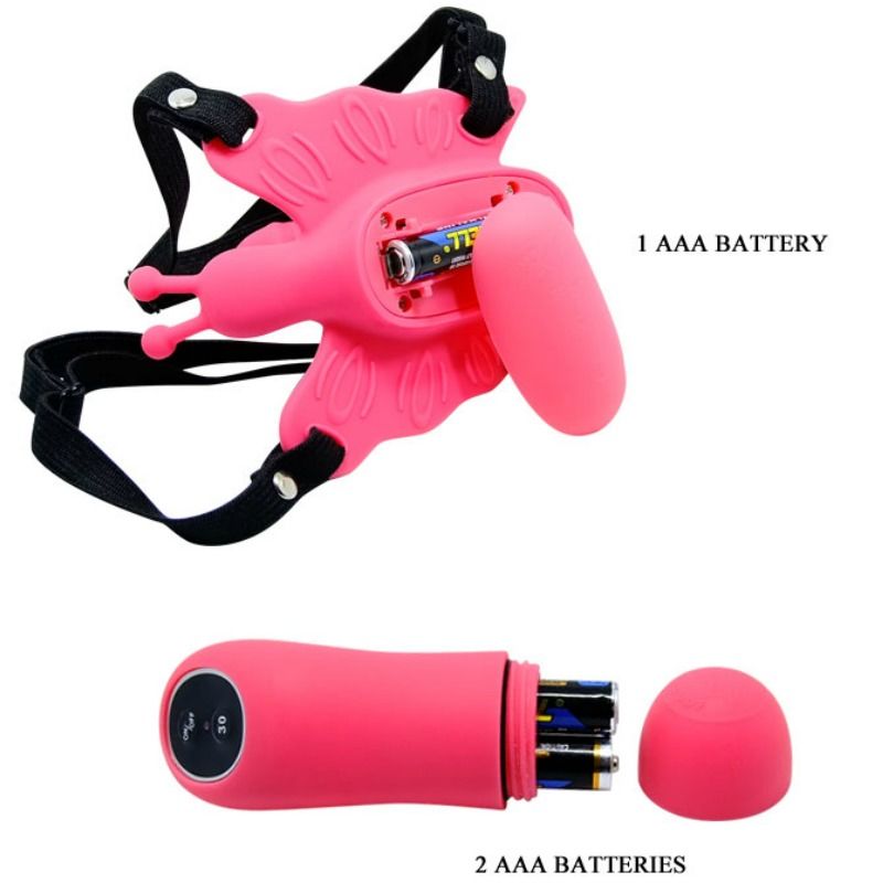 BAILE - ARNÉS DE MARIPOSA DE CONTROL REMOTO ULTRA APASIONADO