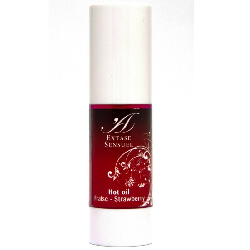EXTASE SENSUAL - ACEITE ESTIMULANTE DE CALOR DE FRESA 30 ML