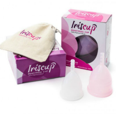 IRISCUP - COPA MES GRANDE ROSA + BOLSA ESTERILIZADORA GRATIS