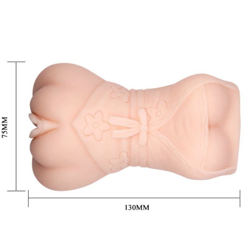 CRAZY BULL - MASTURBADOR VAGINA MODELLO 4 CON PELLE D'ACQUA