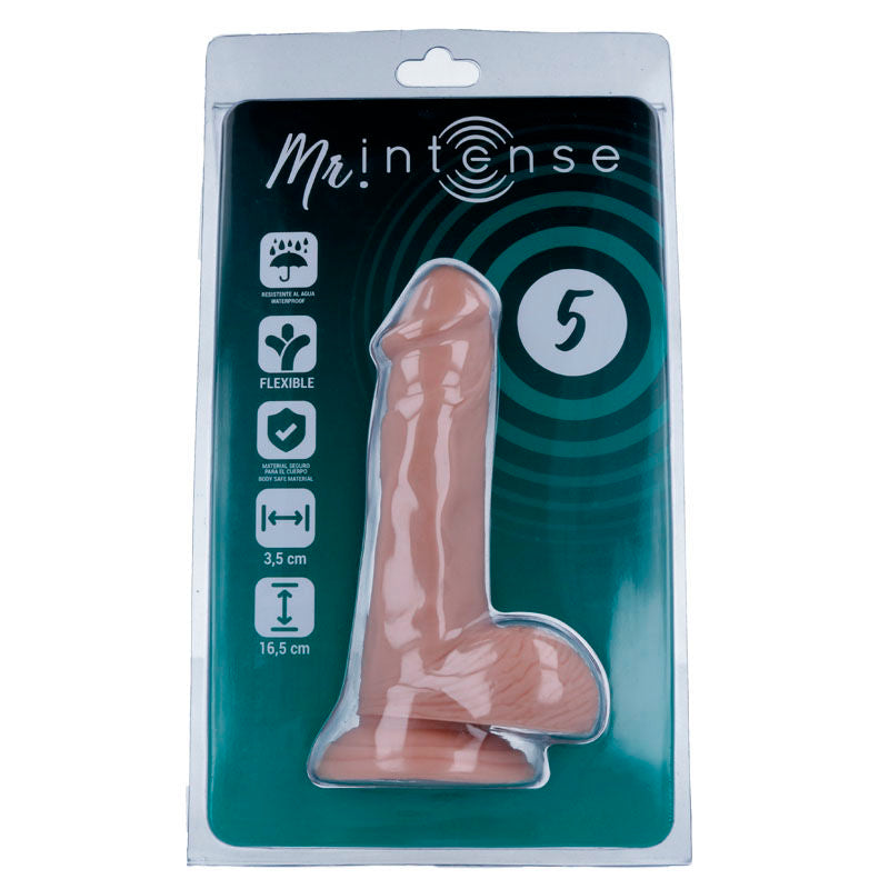 MR INTENSE - 5 CAZZI REALISTICI 16,5 CM -O- 3,5 CM