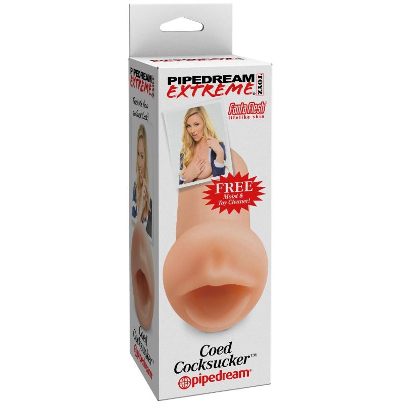 EXTREME TOYZ - MASTURBATORE MASCHILE BOCCA SCOLASTICA SUCCHIACCHI