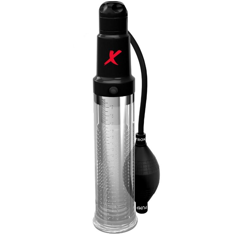 PDX ELITE - MASTURBADOR VIBRADOR SUCK N PUMP STROKER BOMBA DE ONDAS ESTIMULANTES