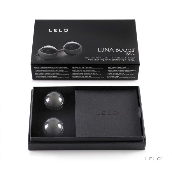 LELO - LUNA BEADS NOIR BOLAS ESTÉTICAS KEGEL