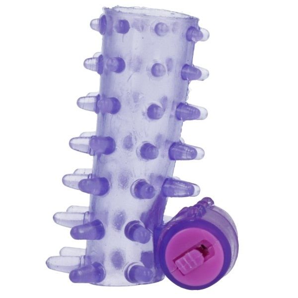 CASUAL LOVE - ANILLO VIBRADOR CON FUNDA MORADO