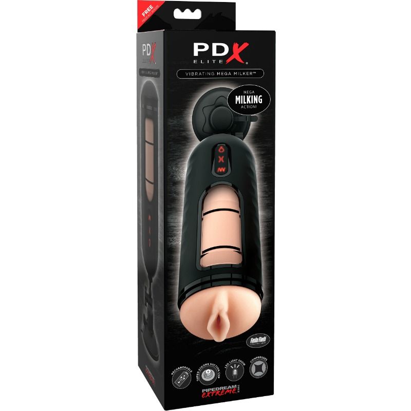 PDX ELITE - MEGA ORDEÑADOR VIBRADOR