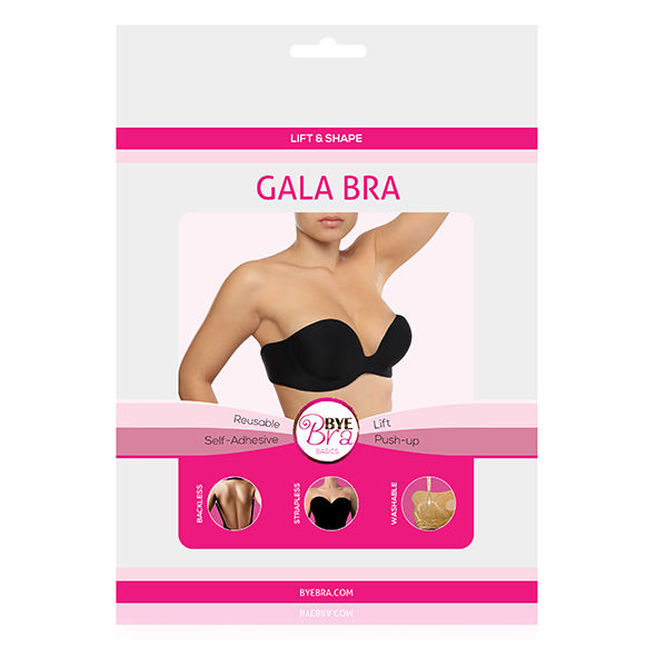 BYE-BRA - REGGISENO GALA COPPA B NERO