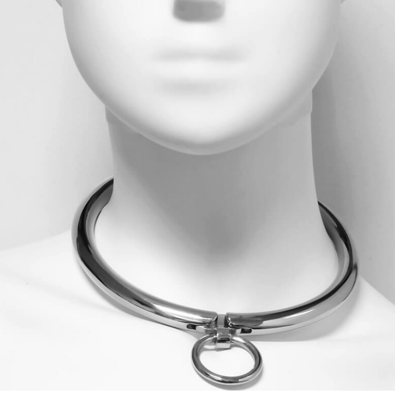 METALLO DURO - COLLANA IN METALLO CHIUSURA A COMBINAZIONE 12 CM