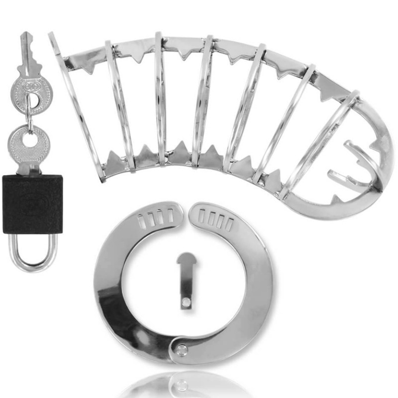 METAL HARD - GABBIA PER PENE CON CHIUSURA DI SICUREZZA 14 CM