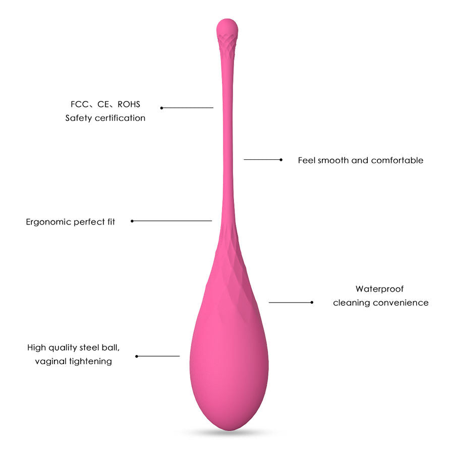 LESLIE - KEGEL FIT SET PER ALLENAMENTO MUSCOLARE PELVICO 6 PESI