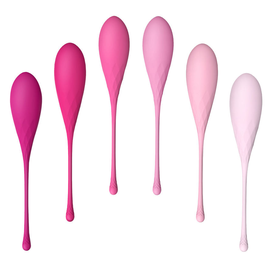 LESLIE - KEGEL FIT SET PER ALLENAMENTO MUSCOLARE PELVICO 6 PESI
