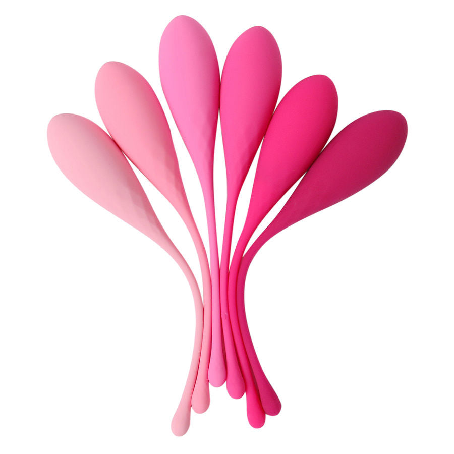 LESLIE - KEGEL FIT SET PER ALLENAMENTO MUSCOLARE PELVICO 6 PESI