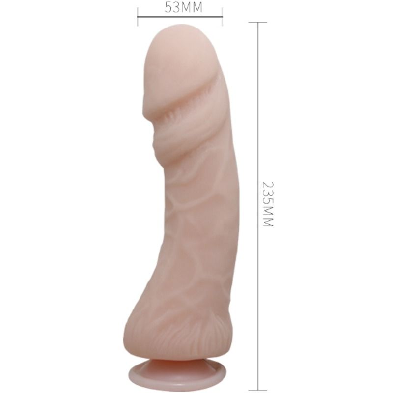 BAILE - EL DILDO REALISTA NATURAL DE PENE GRANDE 23,5 CM