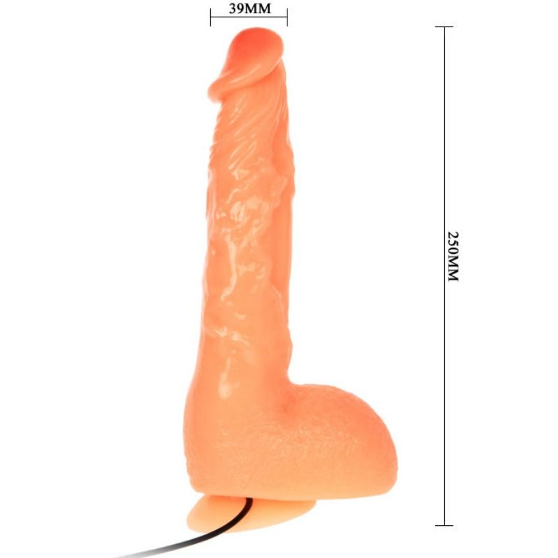 BAILE - DILDO VIBRADOR DE PENE CON SENSACIÓN REALISTA DE VIBRACIÓN