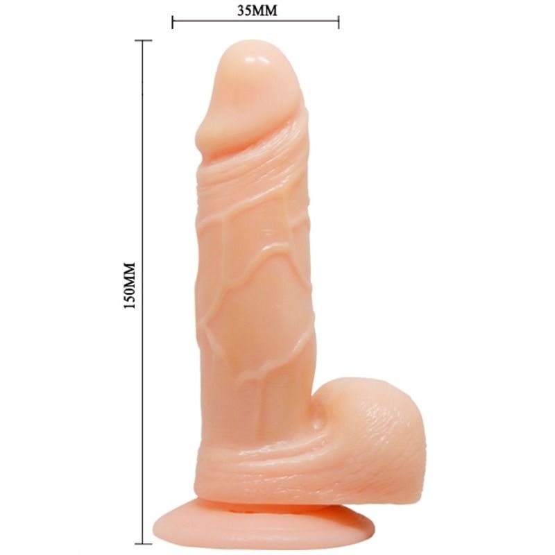 BAILE - DILDO REALISTA NATURAL DE PRIMERA