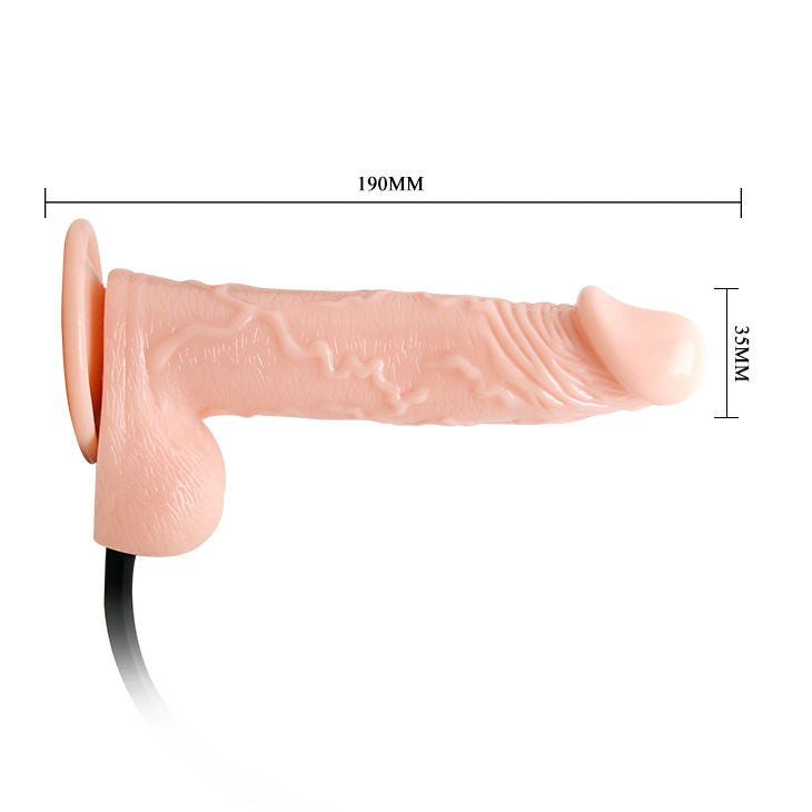 BAILE - DILDO VIBRADOR E INFLABLE REALISTA