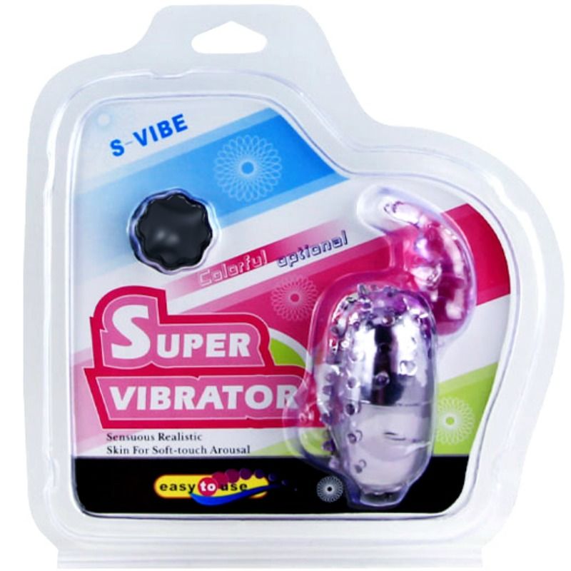 BAILE - SUPER VIBRATORE UOVO VIBRANTE CON STIMOLATORE